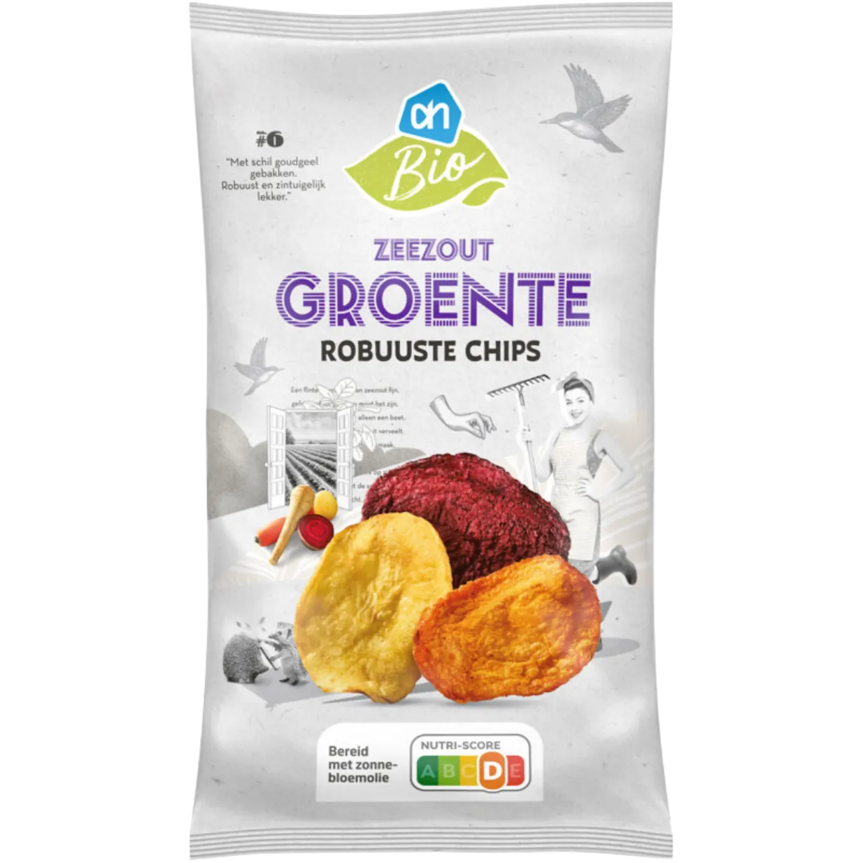 Albert heijn Bio Zeezout Groete Robuuste Chips